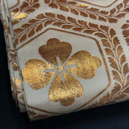 "Tortoise Shell Blossoms" Fukuro Obi