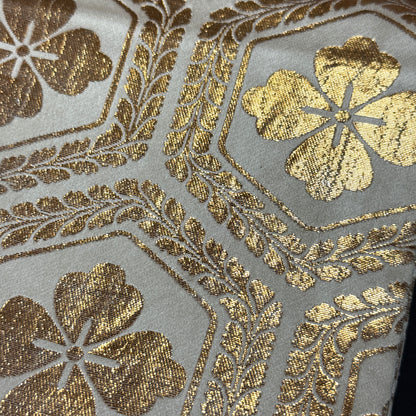 "Tortoise Shell Blossoms" Fukuro Obi