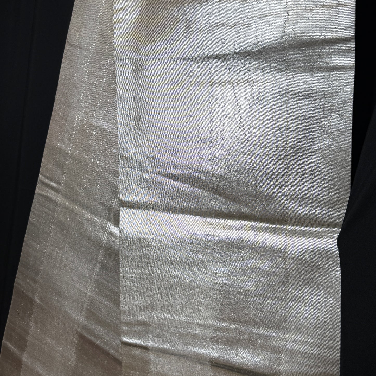 "Sleek Silver" Fukuro Obi