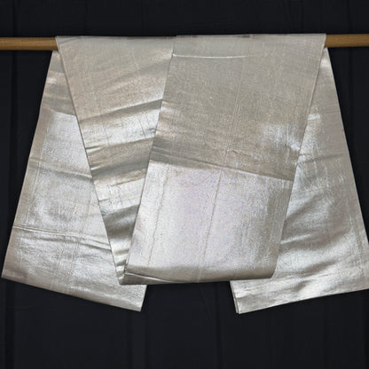"Sleek Silver" Fukuro Obi