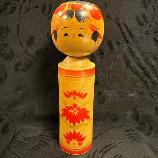 "Okichi" Vintage Kokeshi Doll