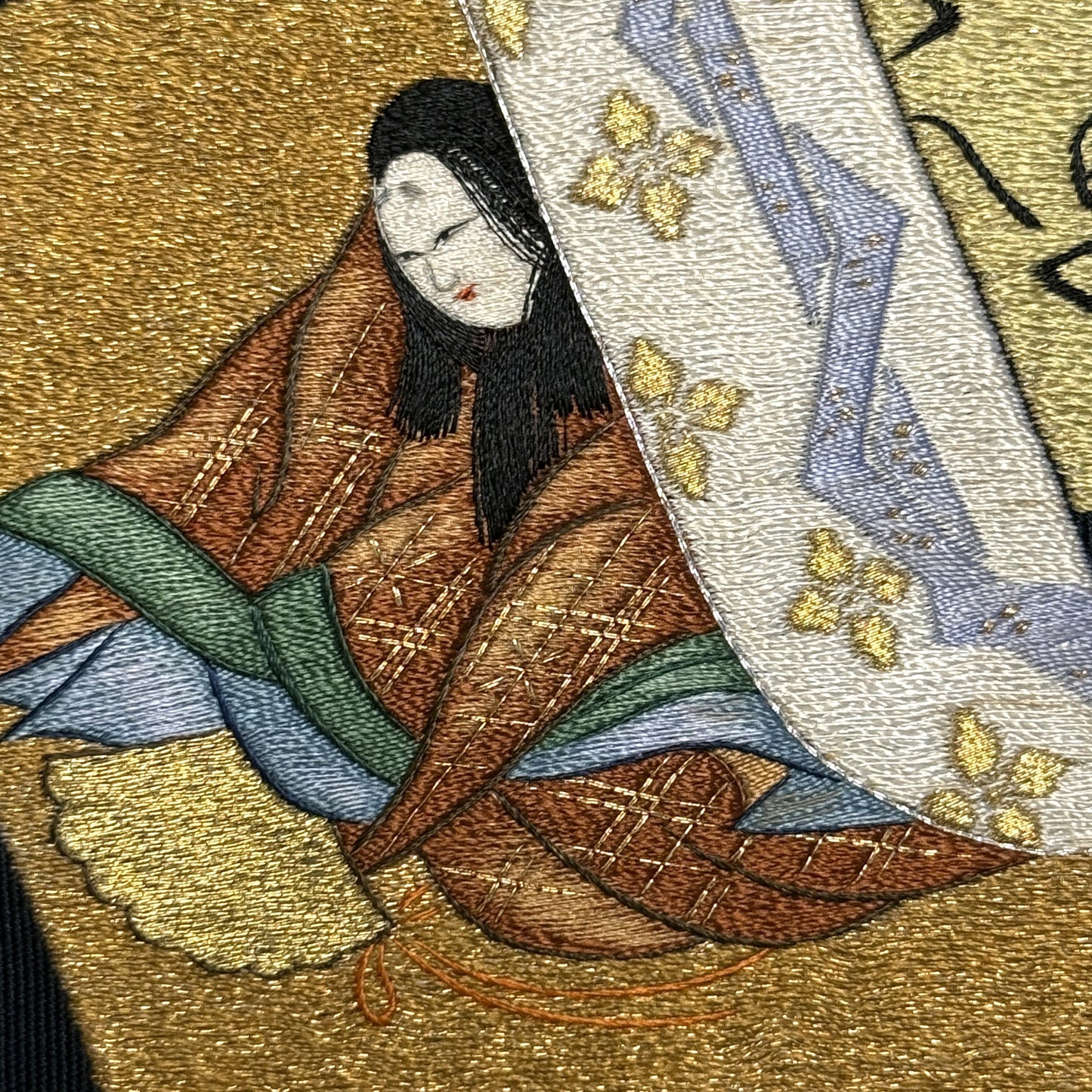 "Courtly Reflections" Fukuro Obi