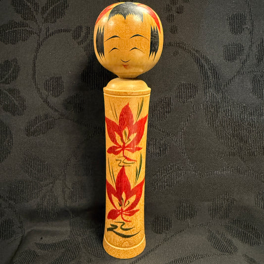 "Maple Narugo" Vintage Kokeshi Doll