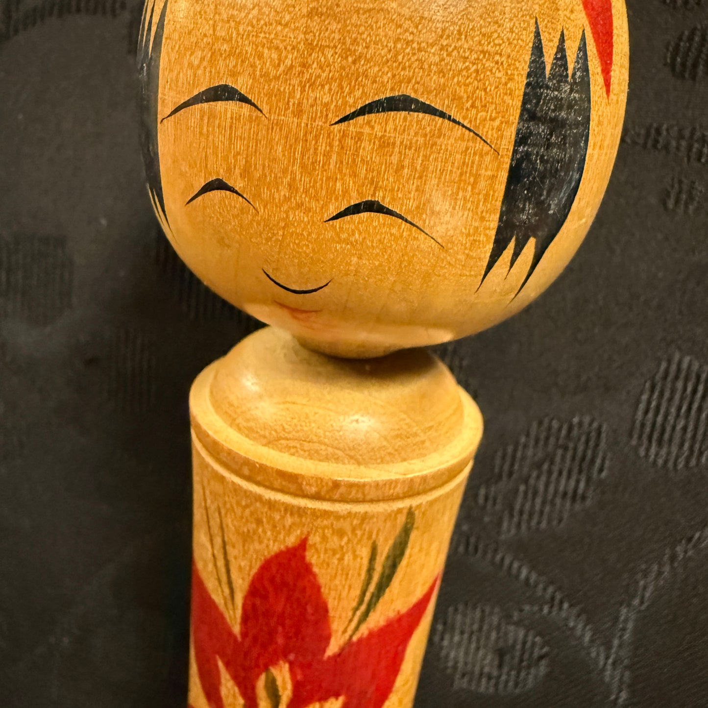 "Maple Narugo" Vintage Kokeshi Doll