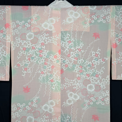 "Floral Mist" Vintage Juban Underkimono