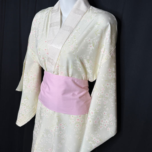 "Bellflower Dewdrops" Vintage Juban Underkimono
