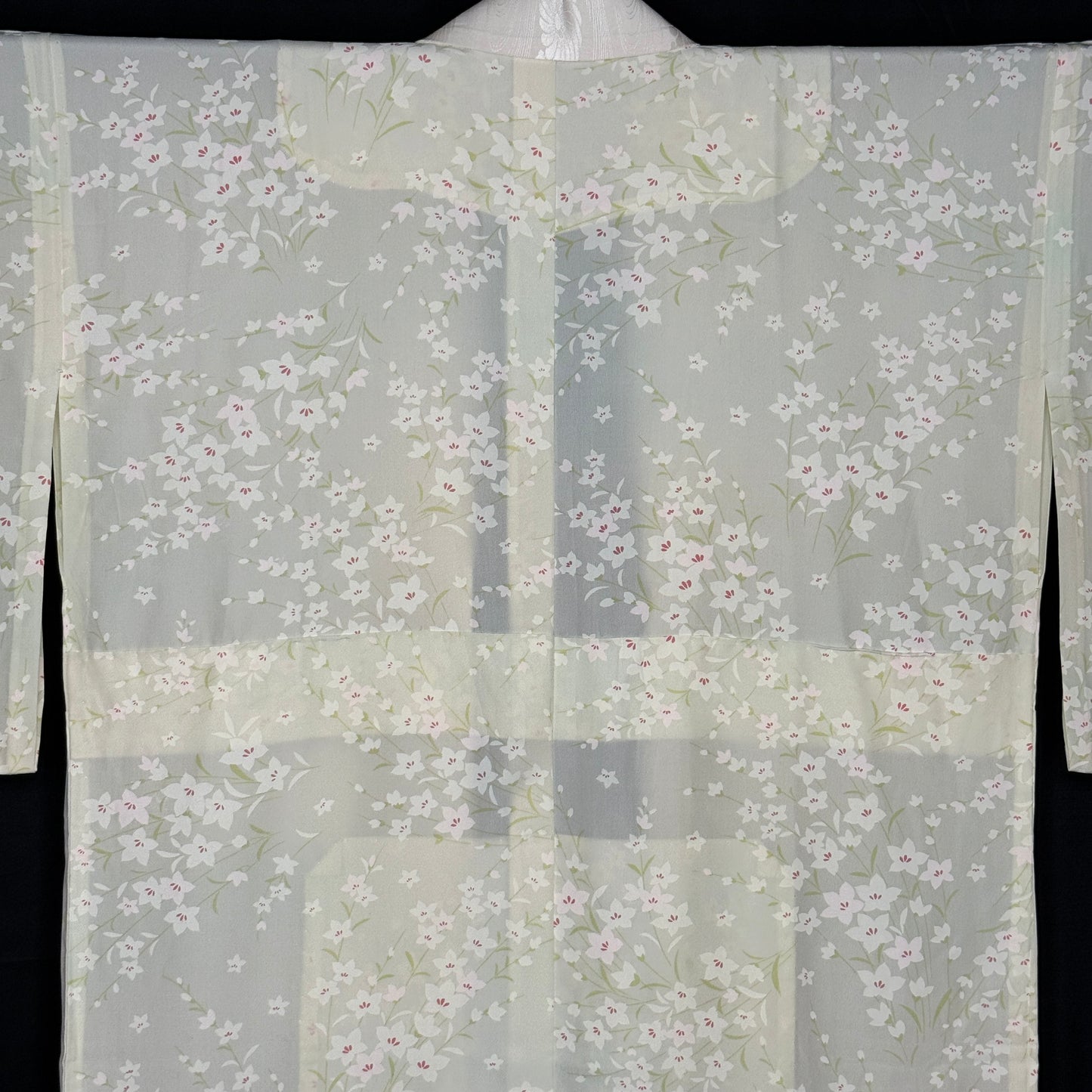 "Bellflower Dewdrops" Vintage Juban Underkimono