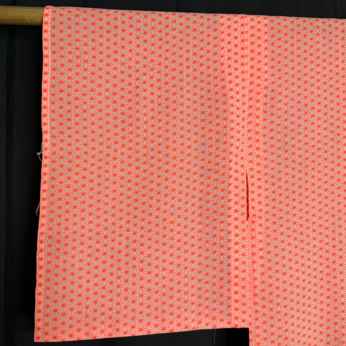 "Bold Asanoha" Vintage Juban Underkimono