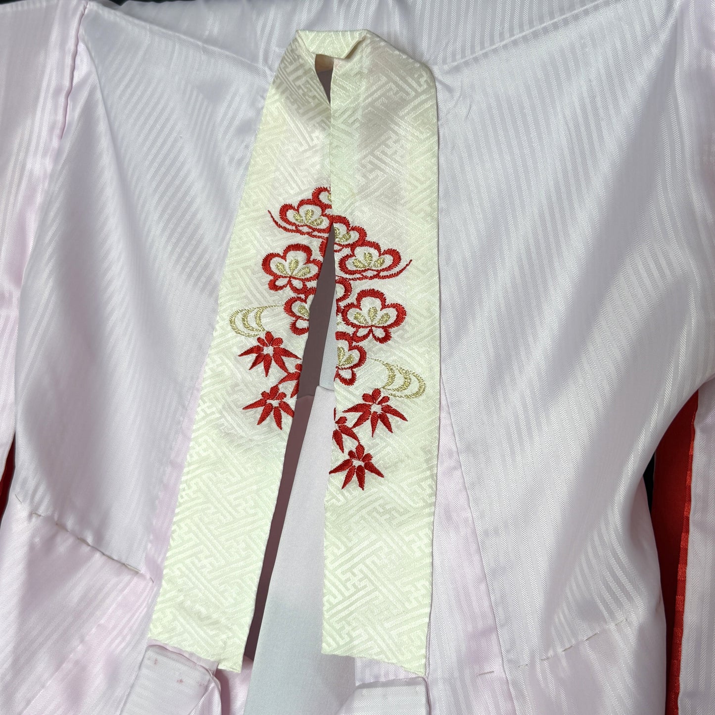 "Pine Plum Bamboo" Girl's Juban Underkimono
