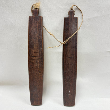 “Antique Hyōshigi” Warning Clappers