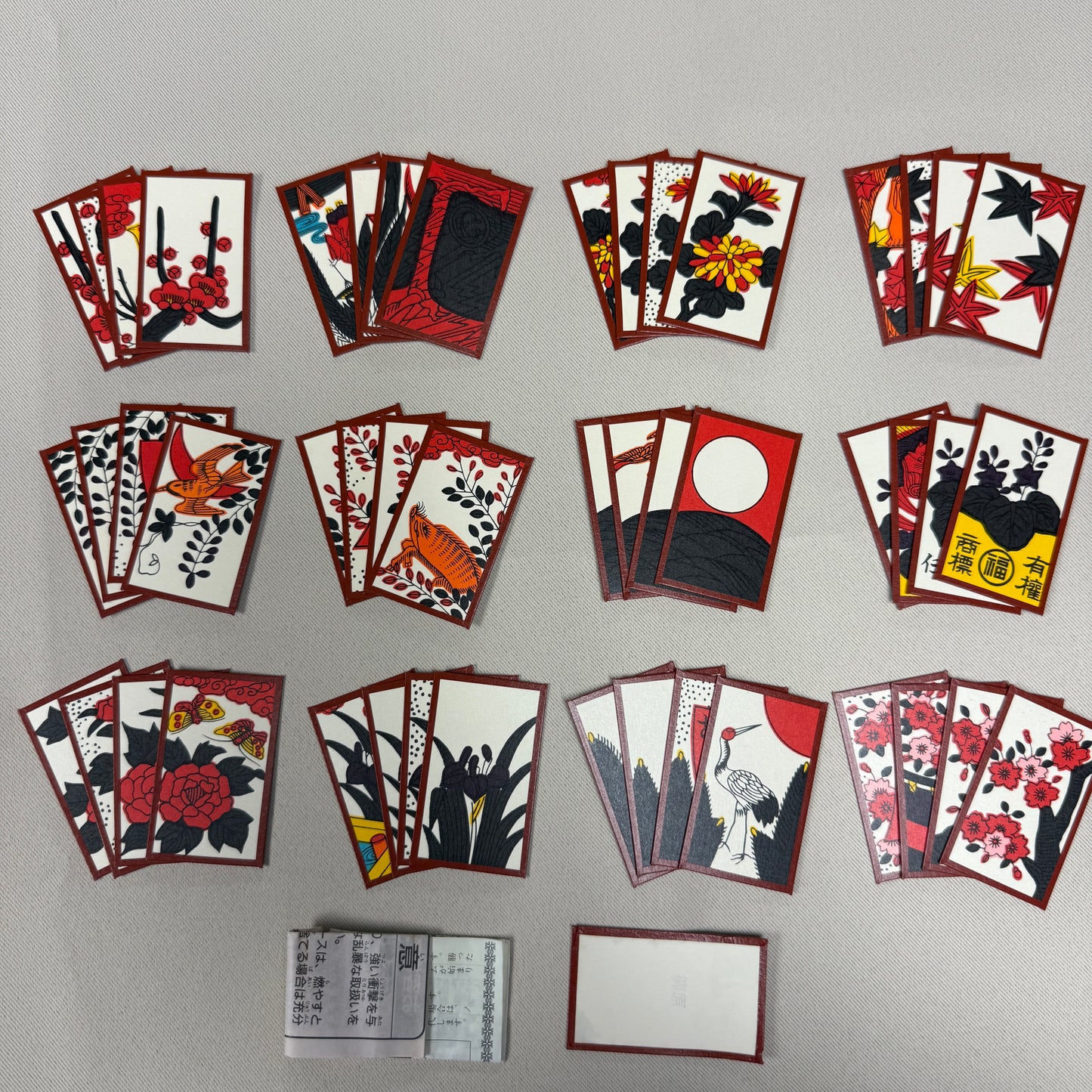 "Sakamoto Ryoma" Vintage Hanafuda Card Game