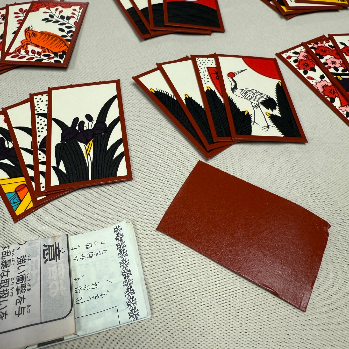 "Sakamoto Ryoma" Vintage Hanafuda Card Game