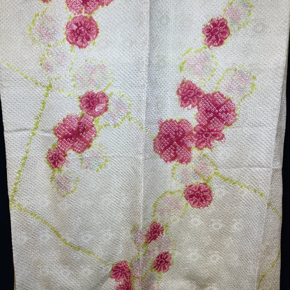 "Shibori Blooms" Vintage Furisode Kimono