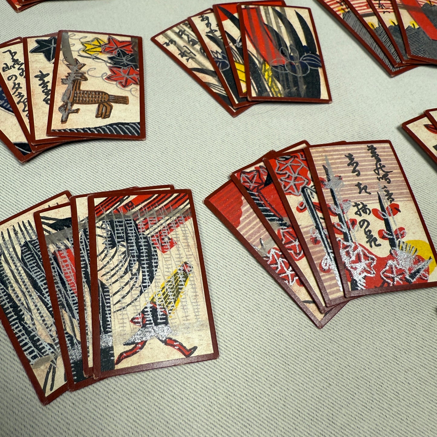 "The Great One Hundred" Vintage Hanafuda Card Game