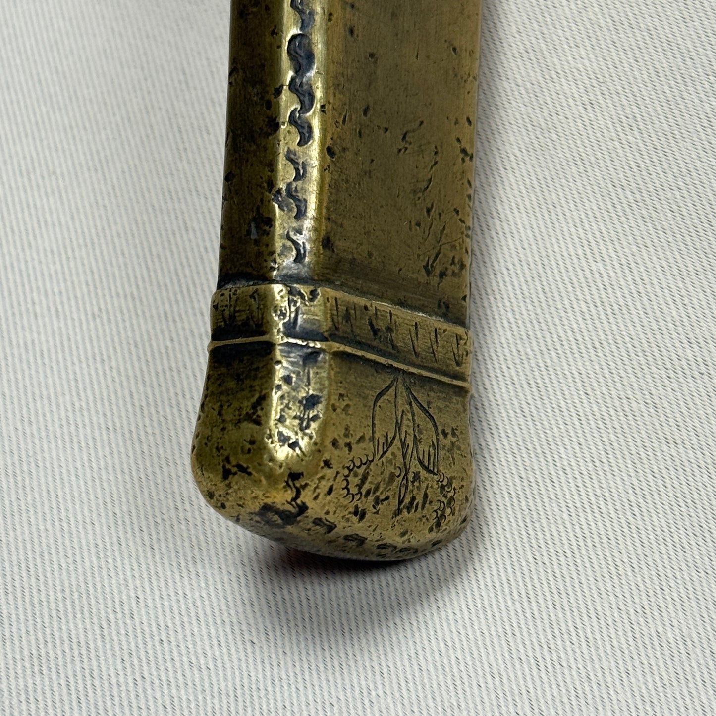 "Meiji Shell" Antique Yatate Inkwell
