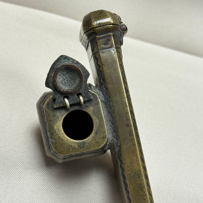 "Meiji Shell" Antique Yatate Inkwell