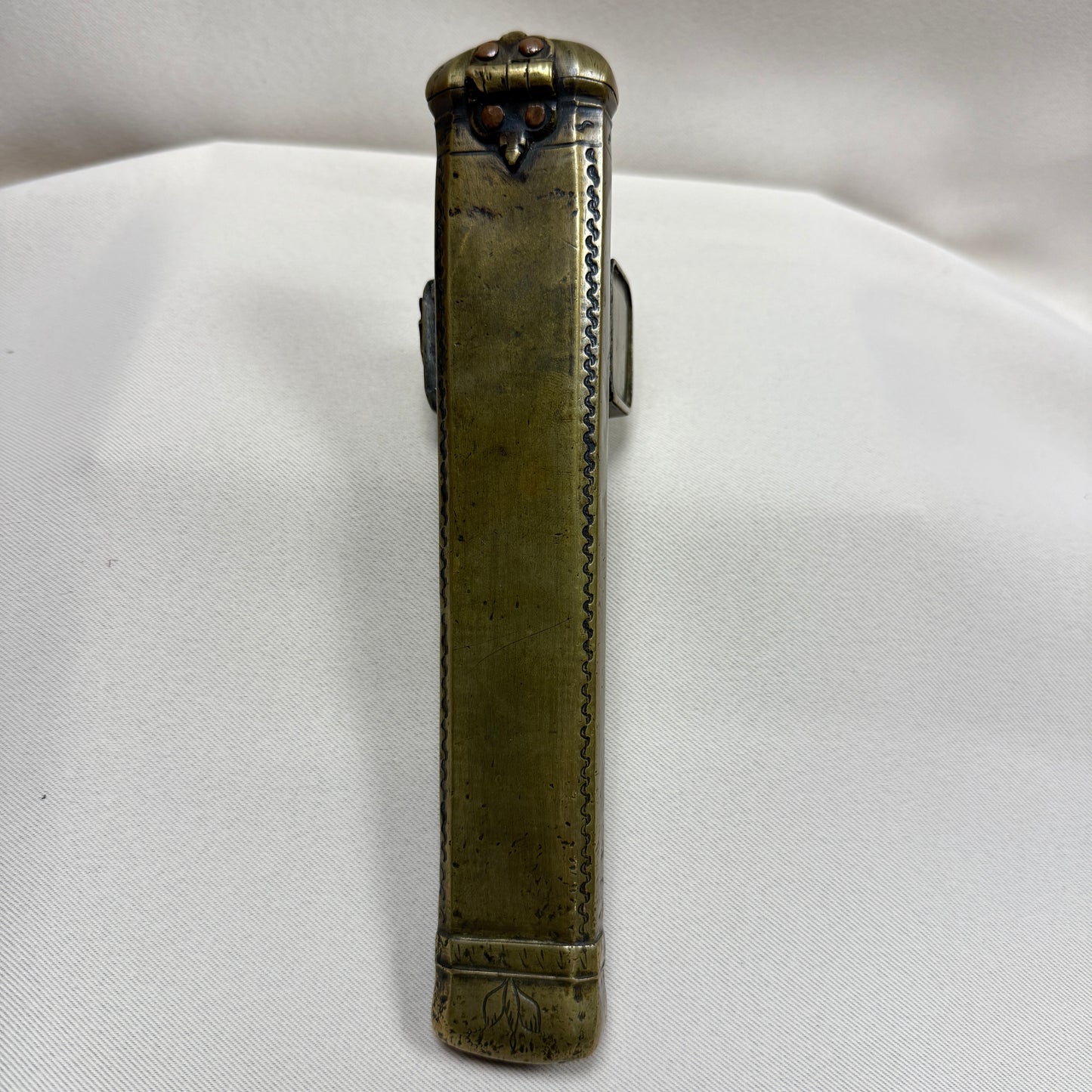 "Meiji Shell" Antique Yatate Inkwell