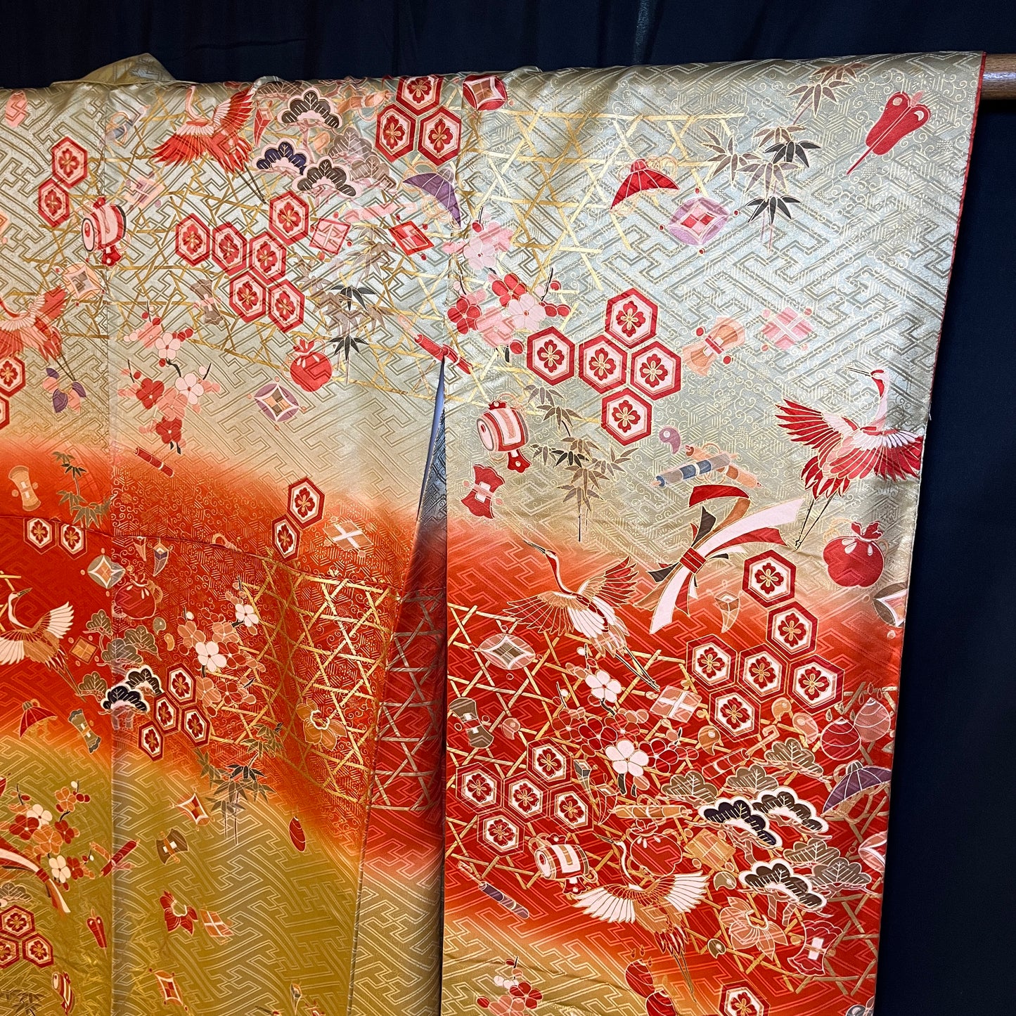 "Treasure Trove" Vintage Furisode Kimono