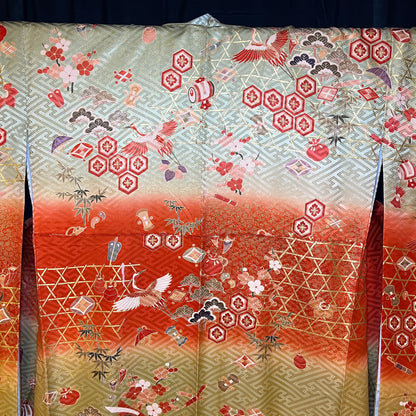 "Treasure Trove" Vintage Furisode Kimono