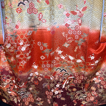 "Treasure Trove" Vintage Furisode Kimono