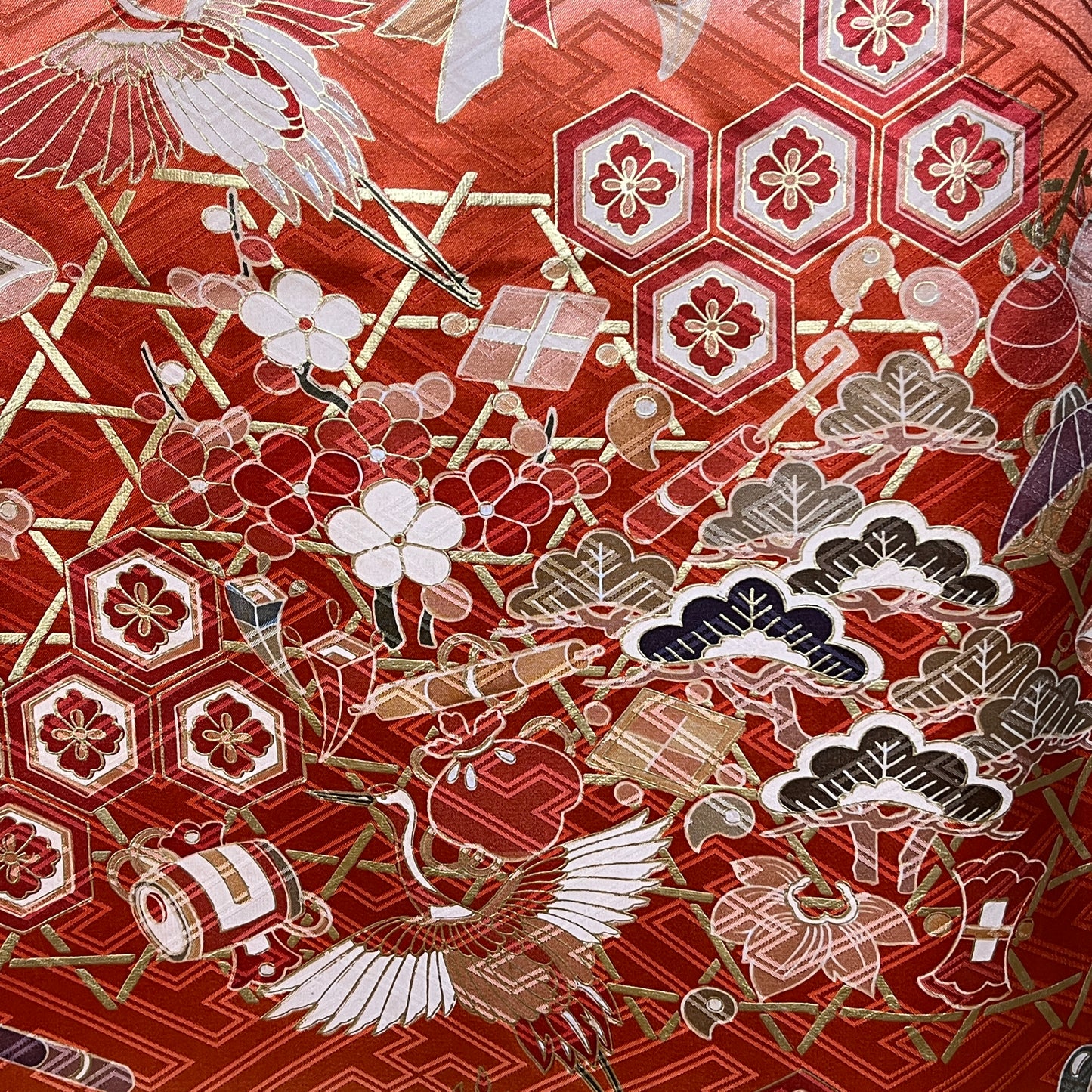 "Treasure Trove" Vintage Furisode Kimono