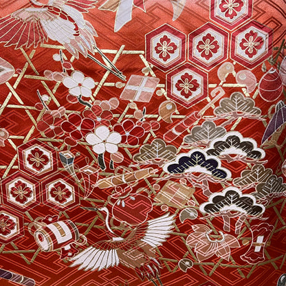 "Treasure Trove" Vintage Furisode Kimono