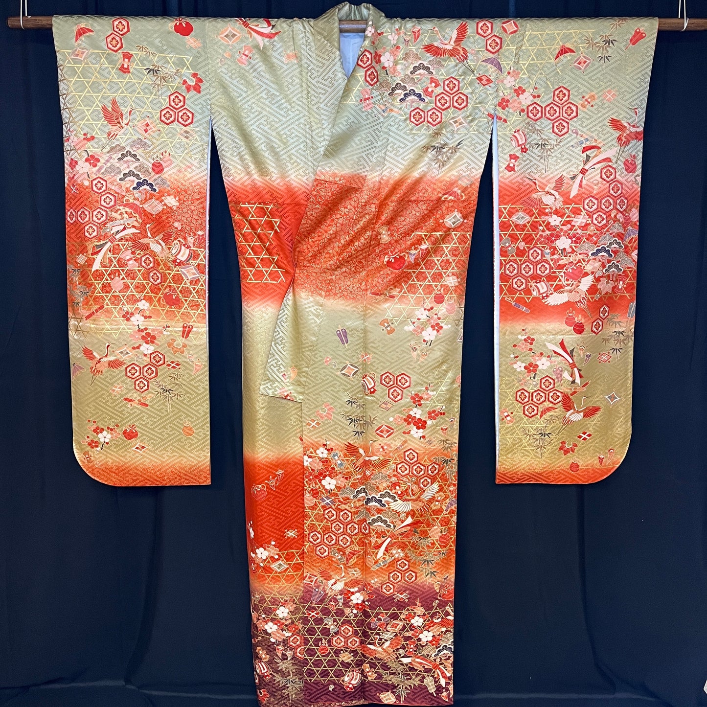 "Treasure Trove" Vintage Furisode Kimono