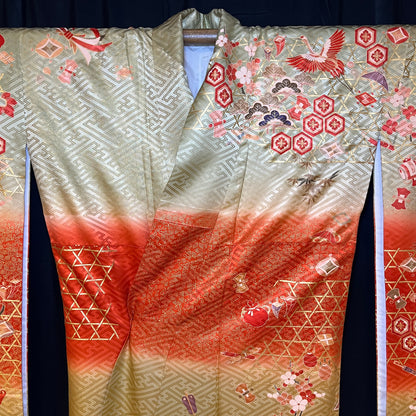 "Treasure Trove" Vintage Furisode Kimono