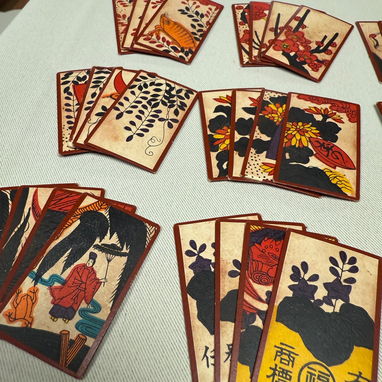 "Good Fortune" Vintage Hanafuda Card Game