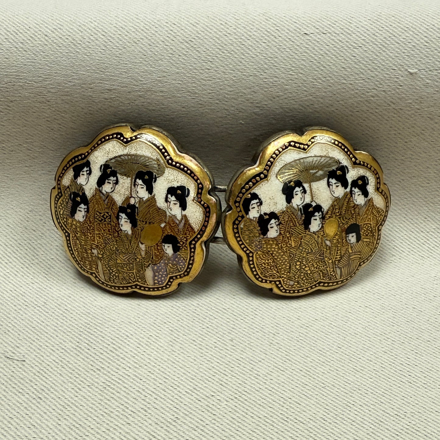 "Satsuma Bijin" Belt Buckle