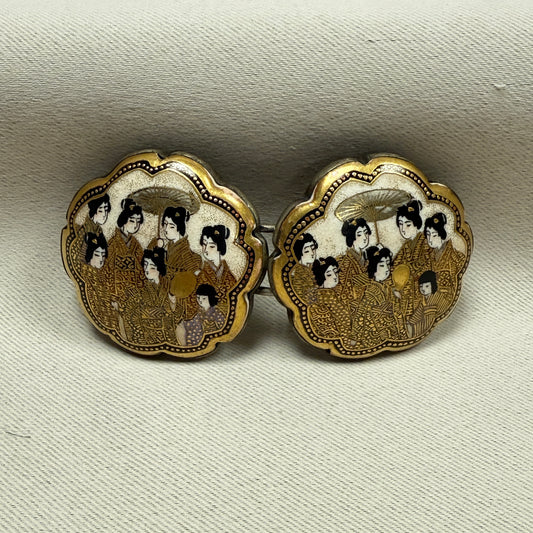 "Satsuma Bijin" Belt Buckle