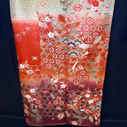 "Treasure Trove" Vintage Furisode Kimono