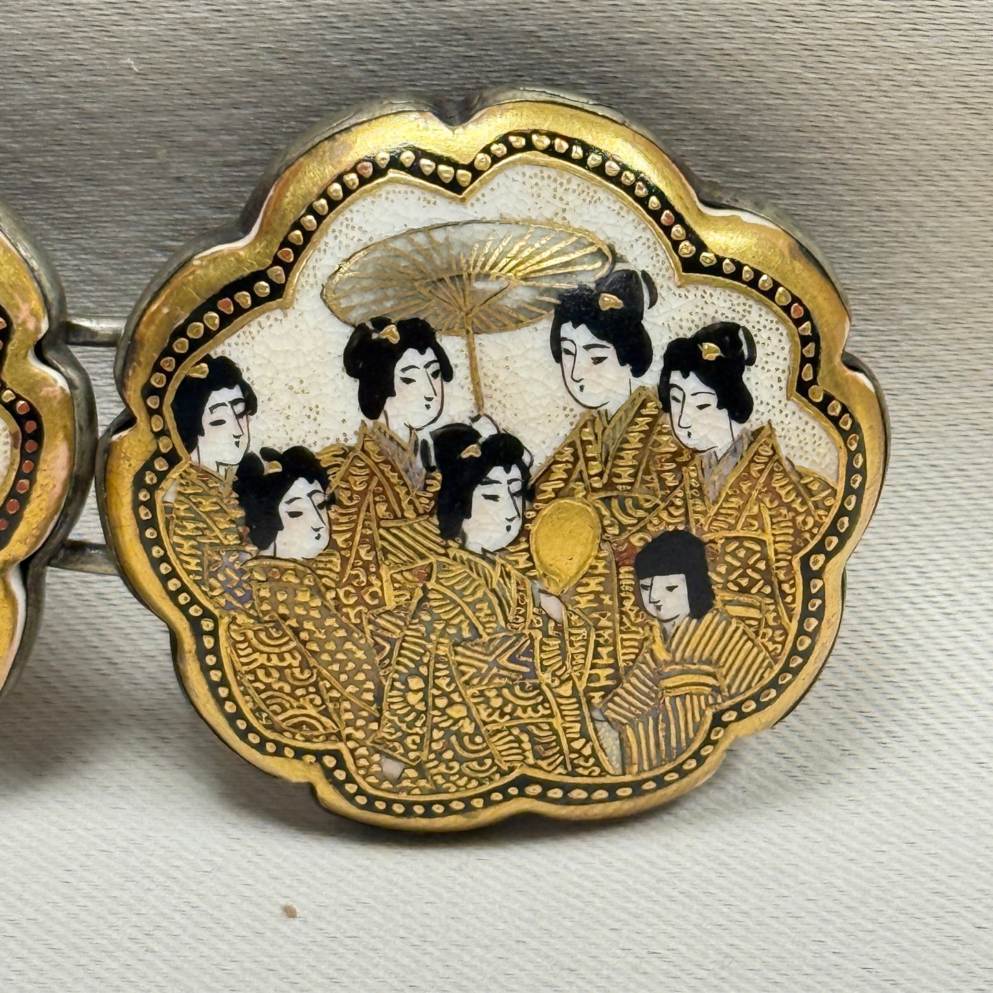 "Satsuma Bijin" Belt Buckle