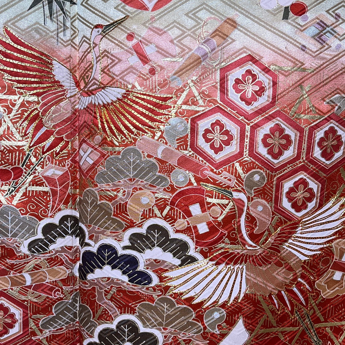 "Treasure Trove" Vintage Furisode Kimono