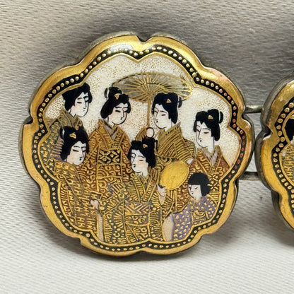 "Satsuma Bijin" Belt Buckle
