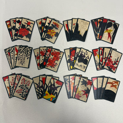 "Well Loved Deck" Vintage Hanafuda Card Game