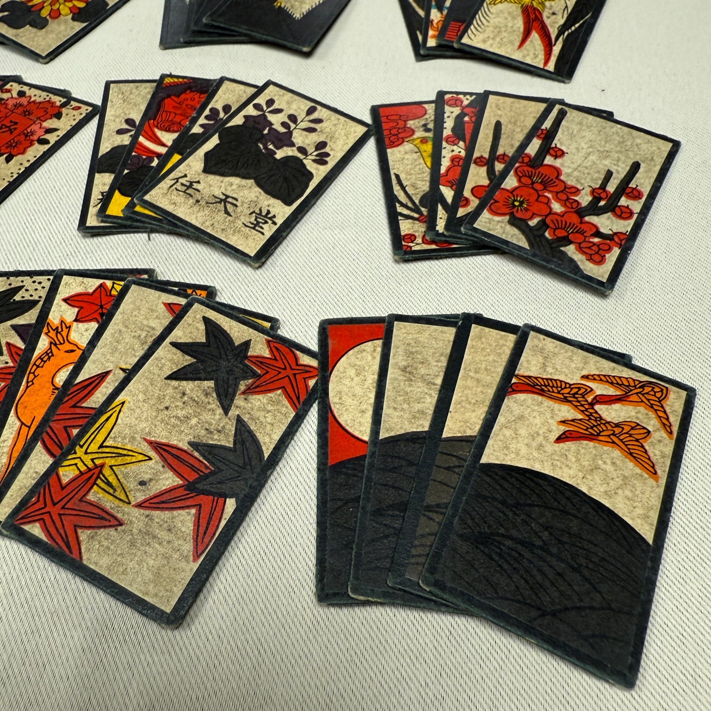 "Well Loved Deck" Vintage Hanafuda Card Game