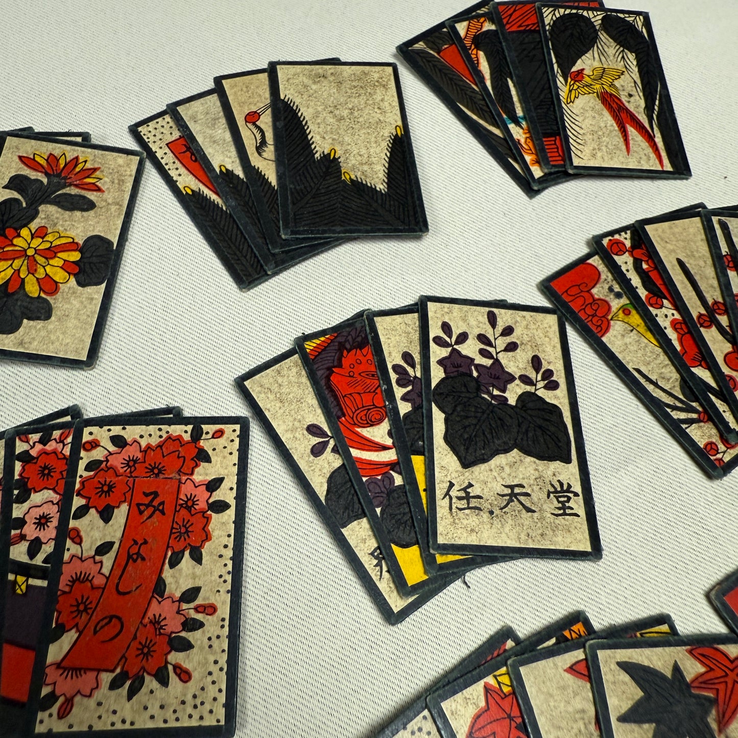 "Well Loved Deck" Vintage Hanafuda Card Game