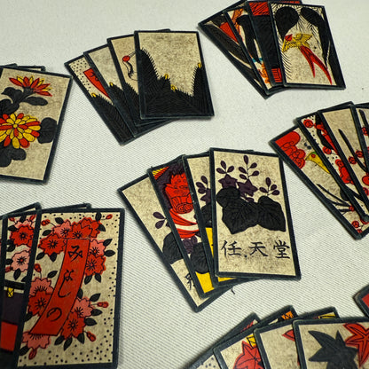 "Well Loved Deck" Vintage Hanafuda Card Game
