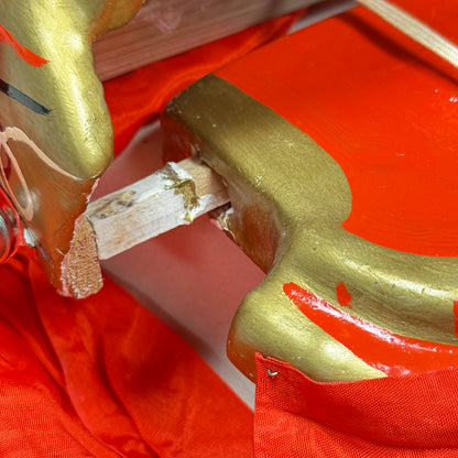 "Dancing River" Shishi Dance Puppet