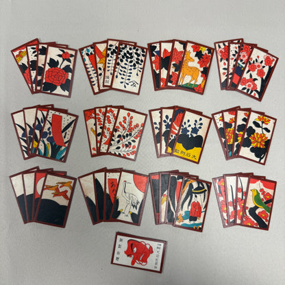 "Kyoto Made Set" Vintage Hanafuda Card Game