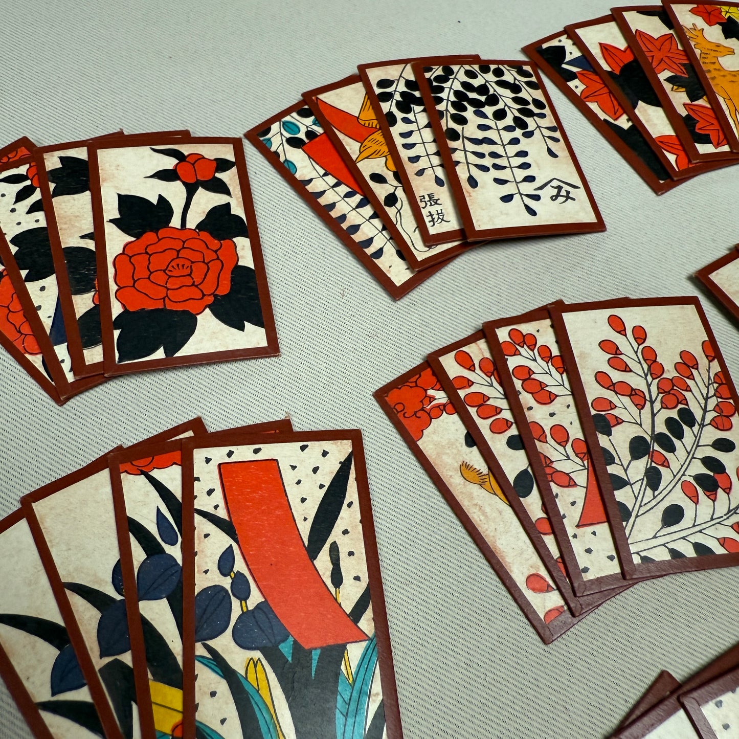 "Kyoto Made Set" Vintage Hanafuda Card Game