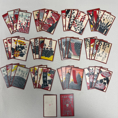 "Taruka Brand" Vintage Hanafuda Card Game