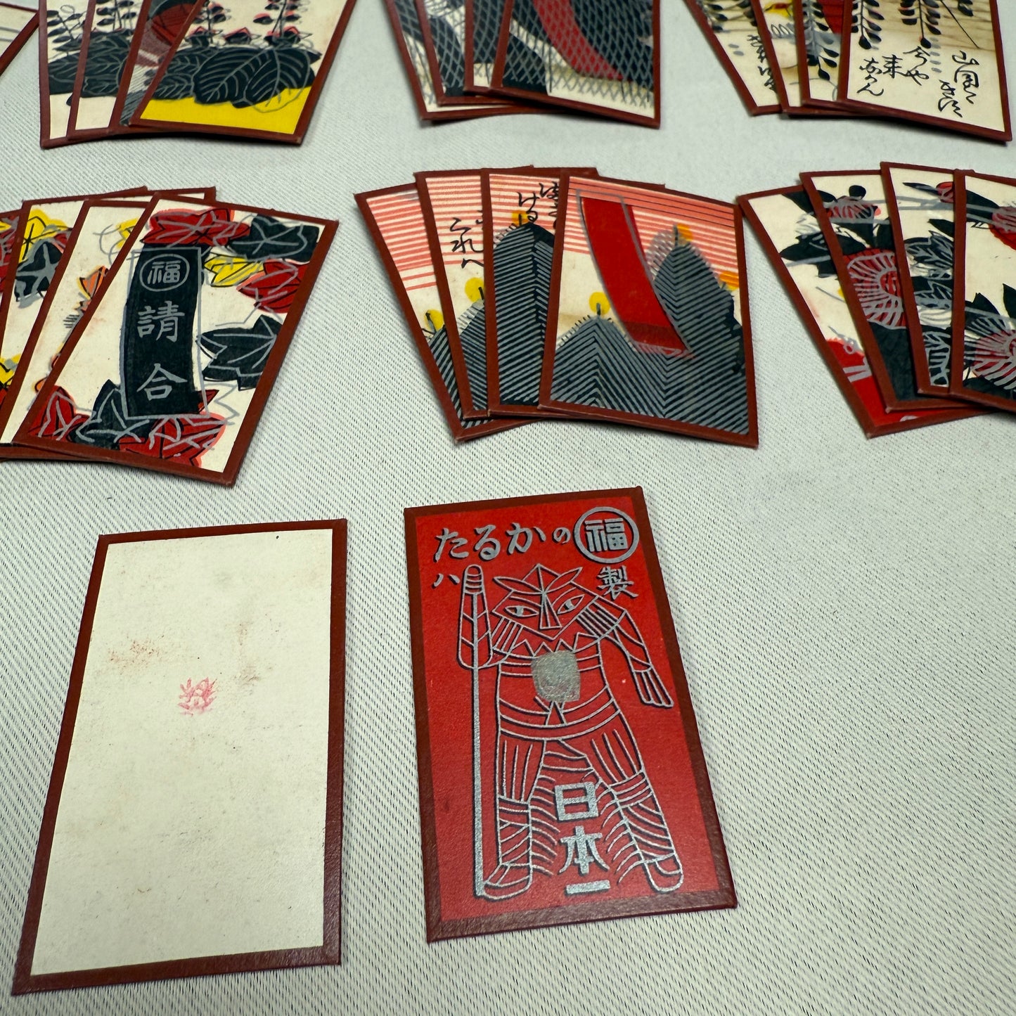 "Taruka Brand" Vintage Hanafuda Card Game