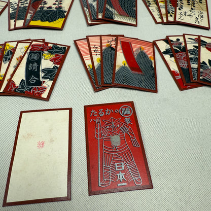 "Taruka Brand" Vintage Hanafuda Card Game