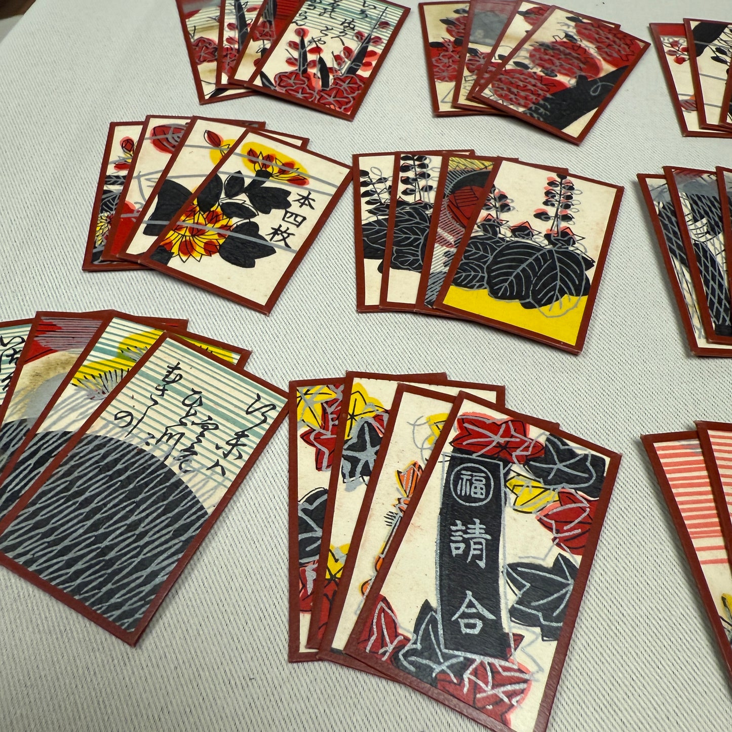 "Taruka Brand" Vintage Hanafuda Card Game