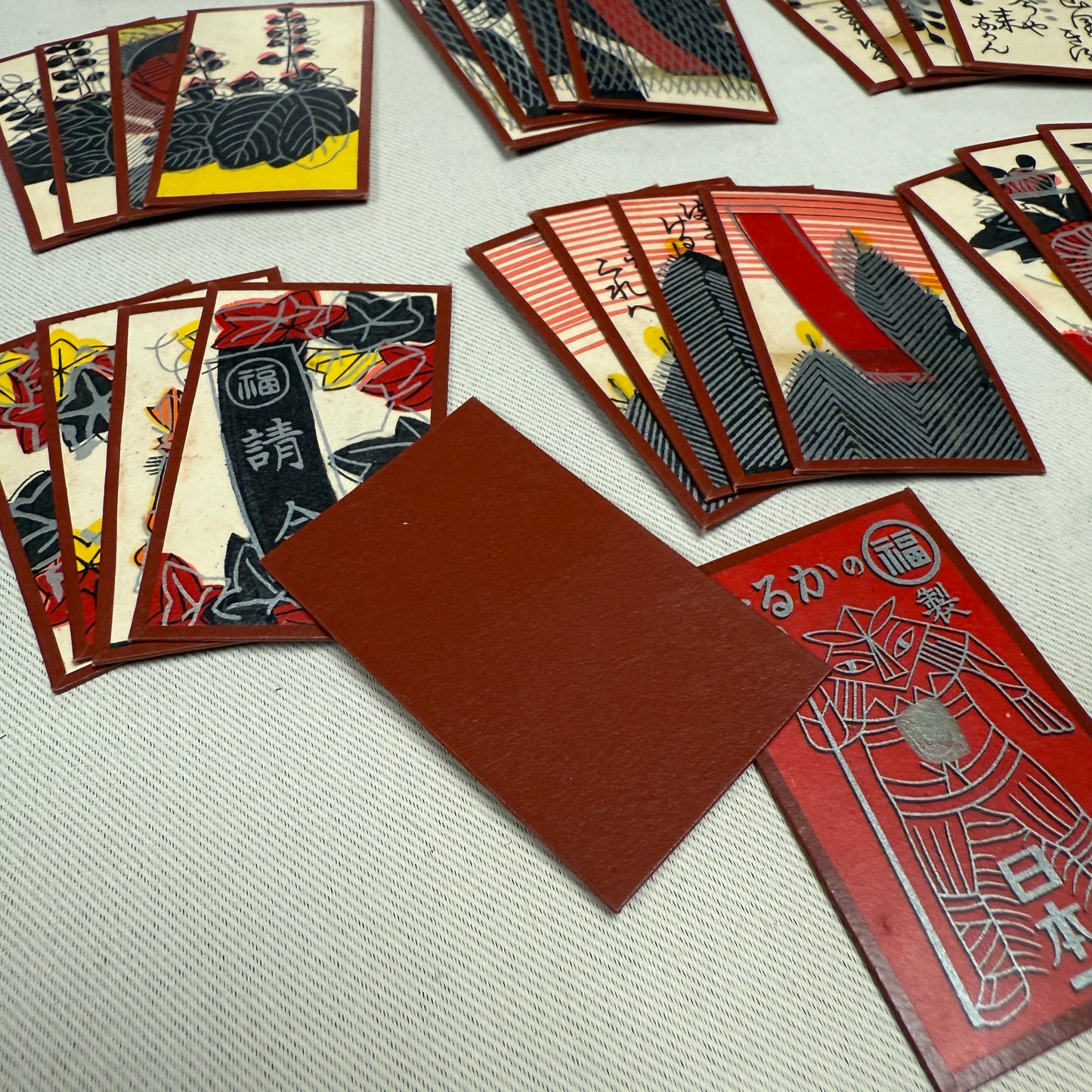 "Taruka Brand" Vintage Hanafuda Card Game