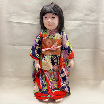 "Ichimatsu" Antique Japanese Doll