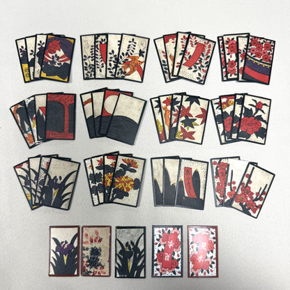 "Incomplete Set" Vintage Hanafuda Card Game