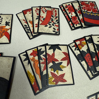 "Incomplete Set" Vintage Hanafuda Card Game